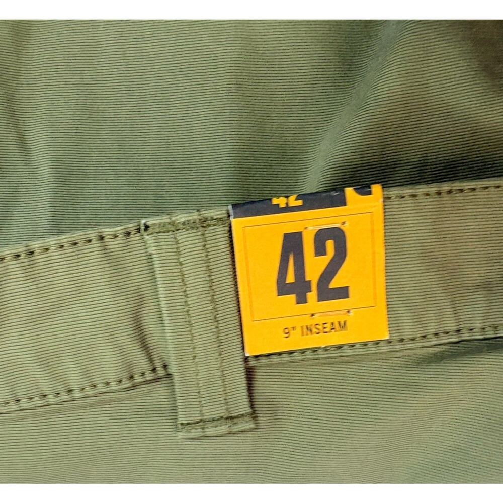 Carhartt Men’s Rugged Flex Relaxed Canvas Cargo Work Short Green Size 42 - Picture 6 of 7